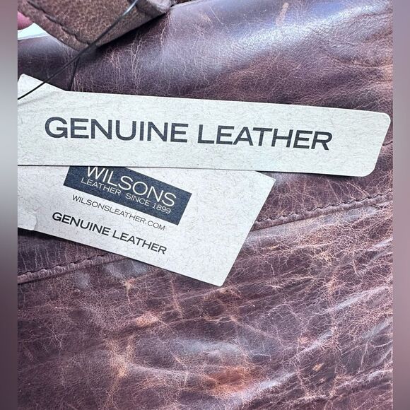 WILSON Genuine‎ Leather Backpack, ONE SIZE - Picture 10 of 16